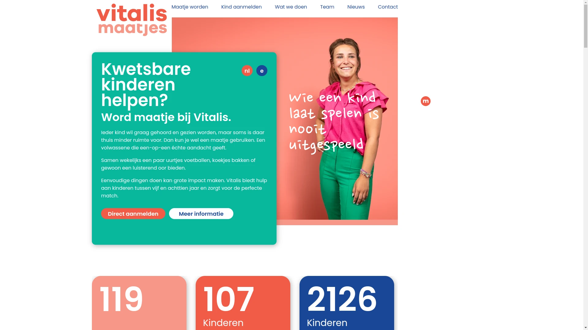 Website: Vitalismaatjes